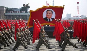 מפגן כוח בצפון קוריאה