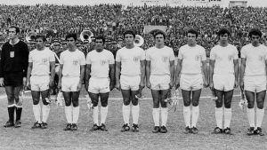 נבחרת ישראל במונדיאל 1970 (צילום: AFP PHOTO)