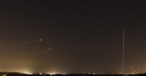 הטילים שנורו הערב לעבר ישראל