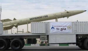 טילי פאתח-110 ששודרגו באיראן