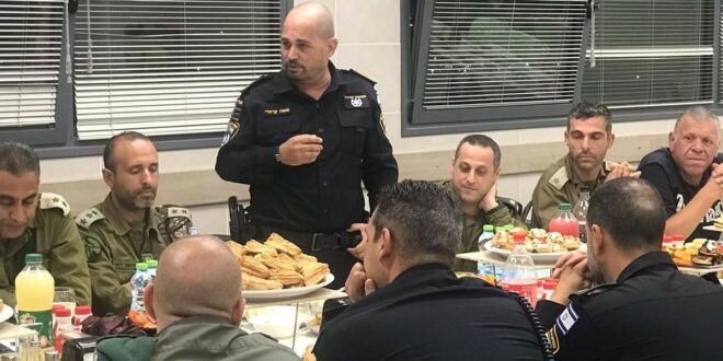 משטרת מרחב אילת ציינה בסעודה חגיגית שיתוף פעולה עם הגופים הפועלים במרחב