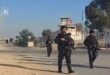 שוטרי המחוז הדרומי מסייעים בהעברת אספקת ציוד הומניטרי לרצועת עזה