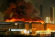 מוסקבה: פיגוע ירי באולם קונצרטים, גג בניין העירייה נשרף